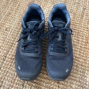 On Women's Cloudace Running Shoes in Black/Eclipse